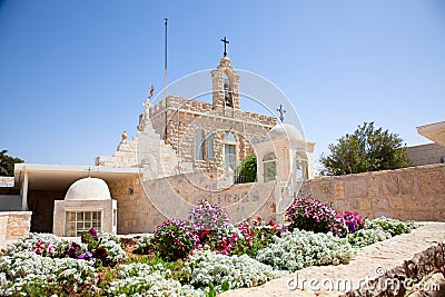 Milk Grotto church in Bethlehem, Palestine Stock Photo