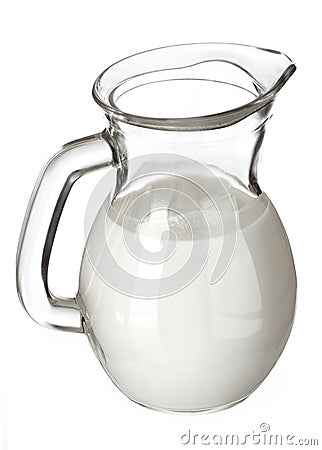 Milk jug Stock Photo