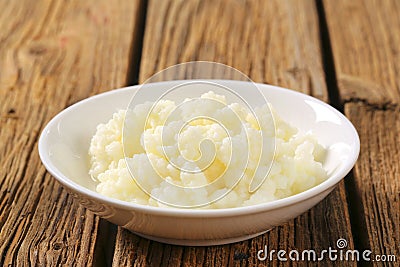 Milk kefir grains (Tibetan mushroom) Stock Photo