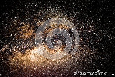 Milky way core Stock Photo
