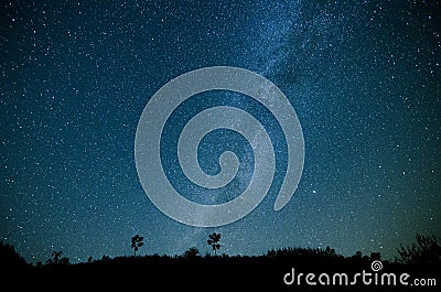 Milky Way Galaxy Stock Photo