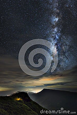 Milky Way Galaxy Stock Photo