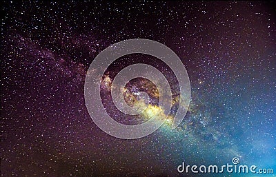 Milkyway Galaxy Stock Photo