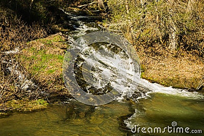 Mill Creek a Popular Trout Stream Stock Photo