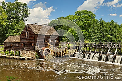 Mill house near New York Stock Photo