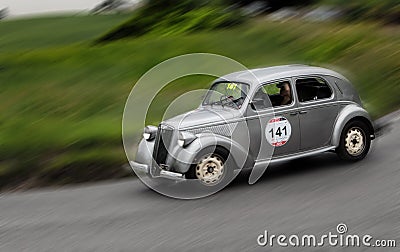 Mille miglia 2015 LANCIA Ardea 1939 Editorial Stock Photo