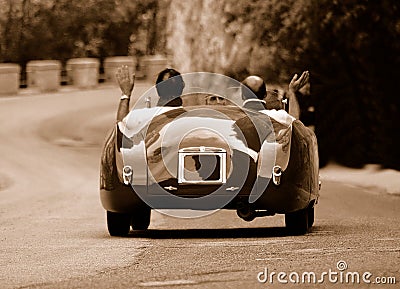 Mille Miglia race (*) Editorial Stock Photo