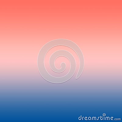 Millennial Pink Coral Blue Gradient Ombre Background Stock Photo