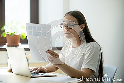 Attractive designer woman with pantone color swatch palette Stock Photo