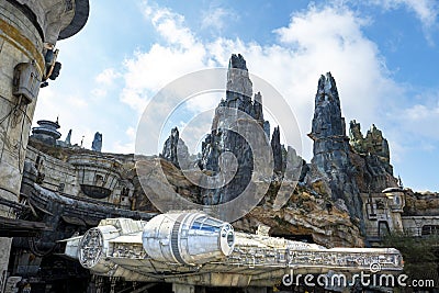 Millennium Falcon, Disney World, Hollywood Studios Editorial Stock Photo