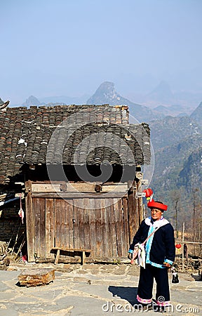 The millennium of yao village in china Editorial Stock Photo