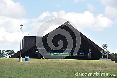 Miller Outdoor Theater at Hermann Park in Houston, Texas Editorial Stock Photo