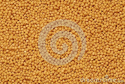 Millet grains background Stock Photo