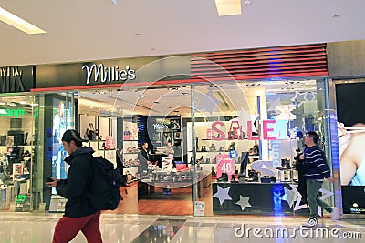 Millies shop in hong kong Editorial Stock Photo