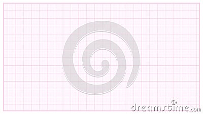 Millimeter Paper Vector. Pink. Graphing Paper For Technical Engineering Projects. Grid Paper Measure Illustration Vector Illustration