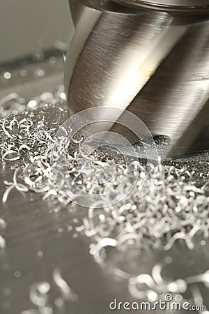 Milling cutter Stock Photo