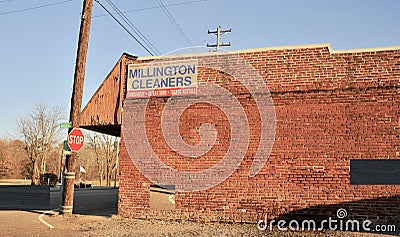 Millington Cleaners, Since 1946 Editorial Stock Photo