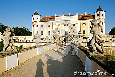 Milotice Castle Stock Photo