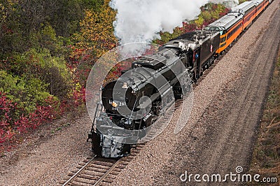 Milwaukee Road - Cedar Trail Editorial Stock Photo