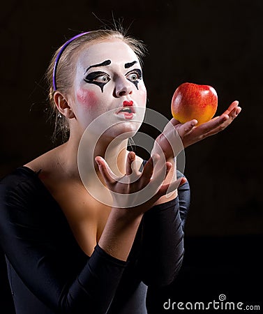 The mime Stock Photo