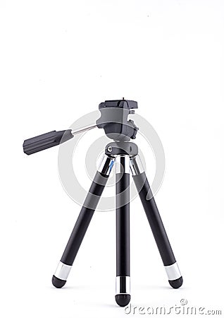 Minature tripod Stock Photo