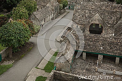 Minature village, Bourton on the Water, England Stock Photo