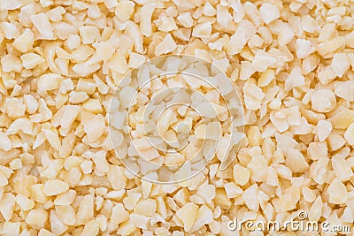 Minced Almonds (Background) Stock Photo