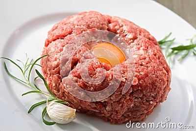 Minced meat Stock Photo