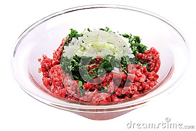 Minced meat Stock Photo