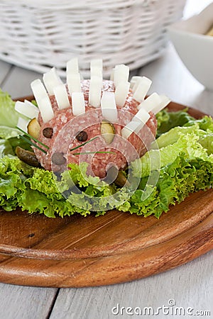 Minced meat Stock Photo