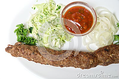 Minced mutton chop Stock Photo