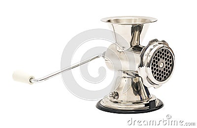 Mincer isolated on white Stock Photo