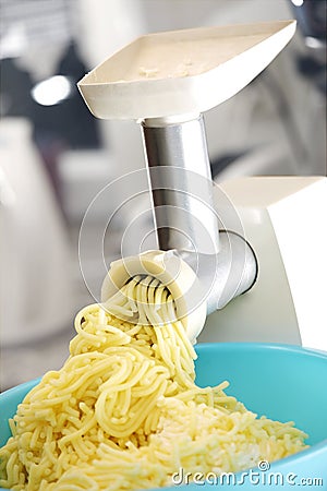 Mincer in the kitchen Stock Photo