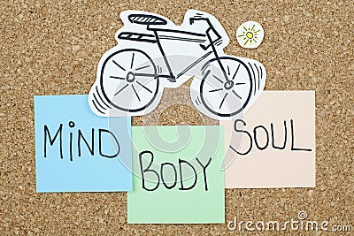 Mind Body Soul Stock Photo