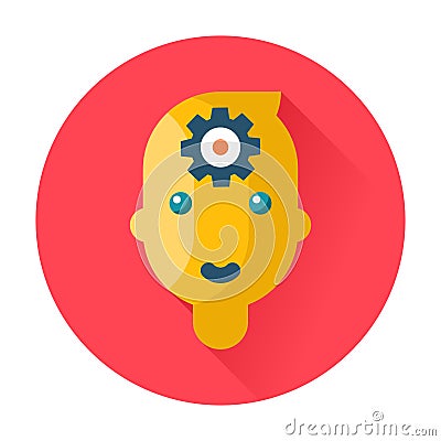 Mind head gear icon Vector Illustration