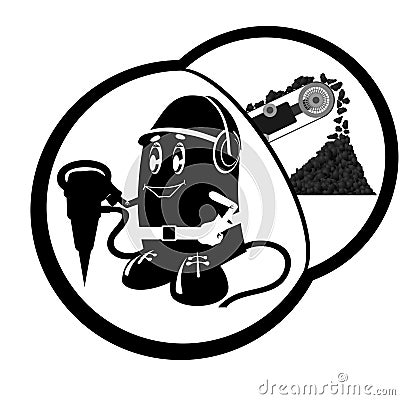 Miner Vector Illustration