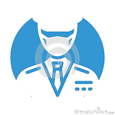 Miner Wearing mask Vector Icon which can easily modify or edit Vector Illustration