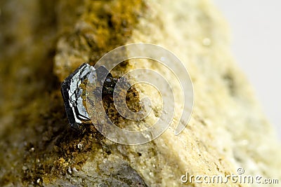 Mineral of biotite Stock Photo