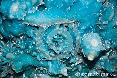 The mineral crystal. natural stone Stock Photo