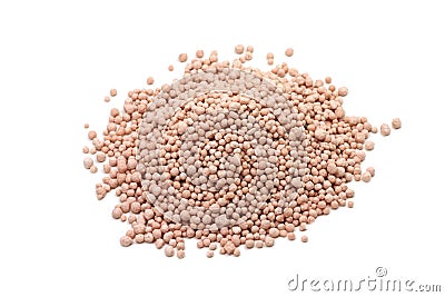 Mineral fertilizers granules Stock Photo