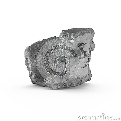 The mineral raw materials 3d rendering Stock Photo