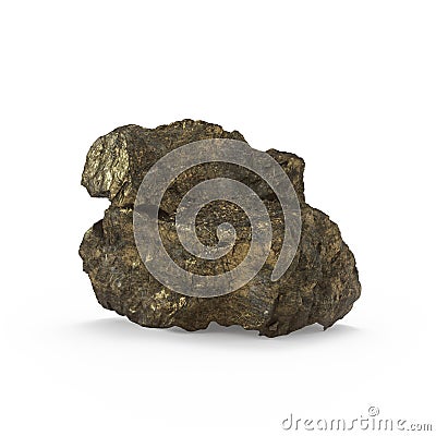 The mineral raw materials 3d rendering Stock Photo