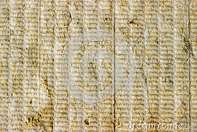Mineral rockwool panel background Stock Photo