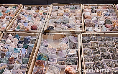 Minerals Stock Photo