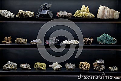 Minerals Stock Photo