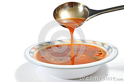 Minestrone soup Stock Photo