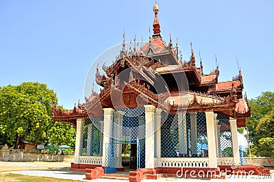 Mingun Bell Temple Stock Photo