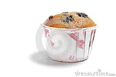 Mini Blueberry Muffin Stock Photo