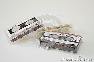 Mini cassette Editorial Stock Photo