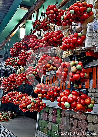 Mini cerry tomatto, fresh and juicy Stock Photo